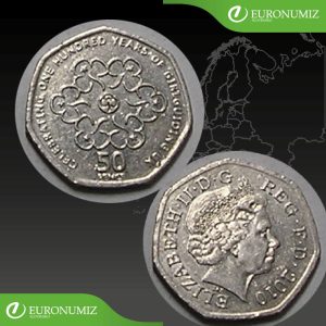 50 PENCE 2010 VELKA BRITANIA