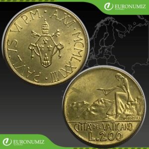 200 LIR 1978 VATIKAN PAVOL VI