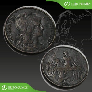 10 CENTIMES 1900 FRANCUZSKO