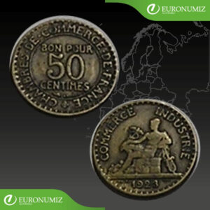 50 CENTIMES 1923 FRANCUZSKO