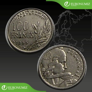 100 FRANCS 1955 FRANCUZSKO