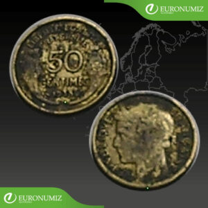 50 CENTIMES 1938 FRANCUZSKO