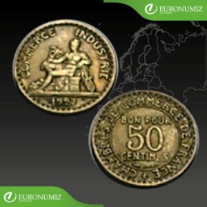 50 CENTIMES 1927 FRANCUZSKO