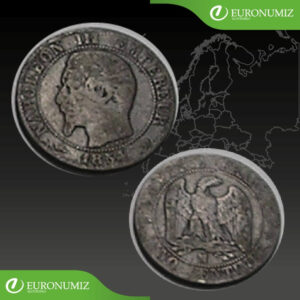 CINQ CENTIMES 1854 FRANCUZSKO