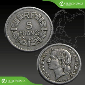 5 FRANCS 1949 FRANCUZSKO
