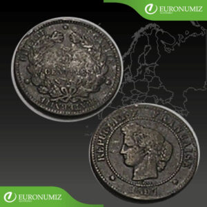 5 CENTIMES 1897 FRANCUZSKO