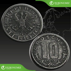 10 GROSCHEN 1947 RAKUSKO
