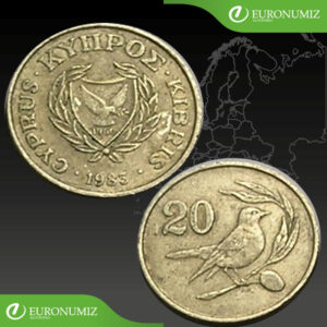 20 CENTS 1983 CYPRUS