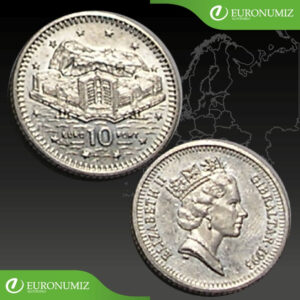 10 PENCE 1993 GIBRALTAR