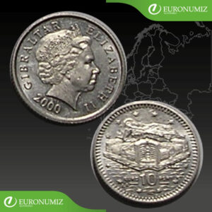 10 PENCE 2000 GIBRALTAR