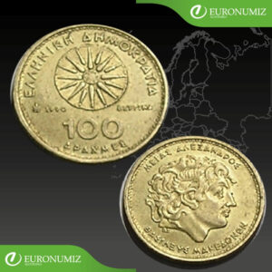 100 DRACHMA 1990 GRECKO