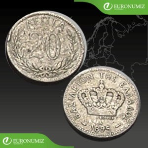 20 LEPTA 1895 GRECKO