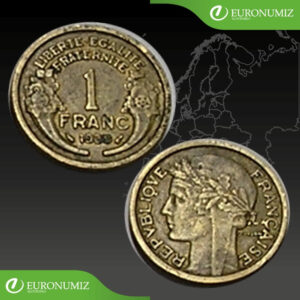 1 FRANC 1939 FRANCUZSKO