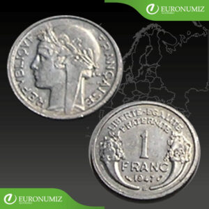 1 FRANC 1947 B FRANCUZSKO