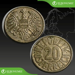 20 GROSCHEN 1950 RAKUSKO