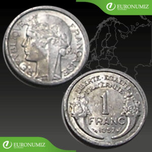 1 FRANC 1957 FRANCUZSKO