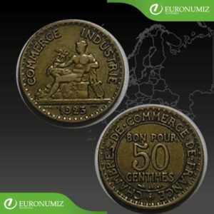 50 CENTIMES 1925 FRANCUZSKO