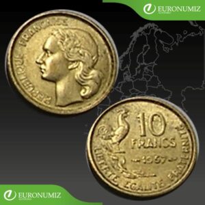 10 FRANCS 1957 FRANCUZSKO