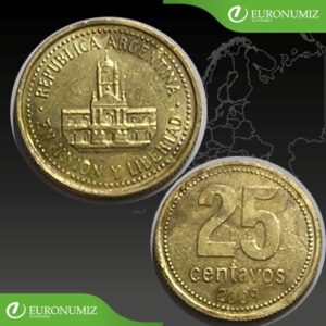 25 CENTAVOS 2009 ARGENTINA