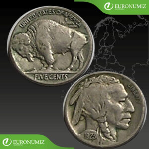 FIVE CENTS 1923 USA