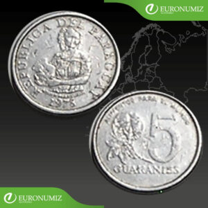 5 GUARANIES 1978 PARAGUAY