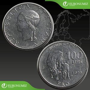 100 LIR 1979 TALIANSKO