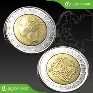 500 LIR 1993 TALIANSKO