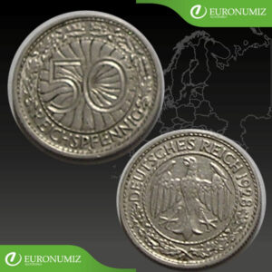 50 REICHSPFENNIG 1928 A NEMECKO