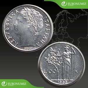 100 LIR 1992 TALIANSKO