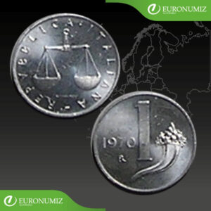 1 LIRA 1970 TALIANSKO