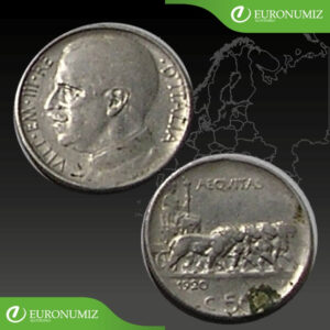 50 CENTESIMI 1920 TALIANSKO