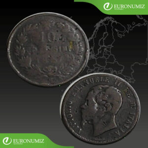 10 CENTESIMI 1867 H TALIANSKO