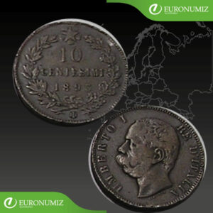 10 CENTESIMI 1893 BI TALIANSKO