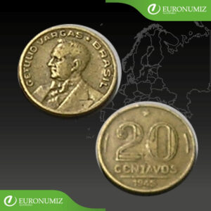 20 CENTAVOS 1945 BRAZILIA