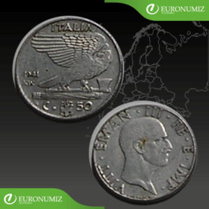 50 CENTESIMI 1941 TALIANSKO