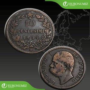 10 CENTESIMI 1894 BI TALIANSKO