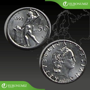 50 LIR 1993 TALIANSKO