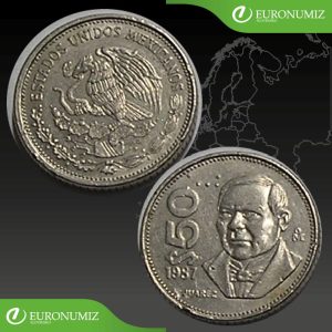 50 PESOS 1987 MEXIKO