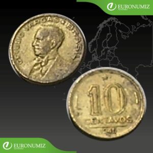 10 CENTAVOS 1945 BRAZILIA