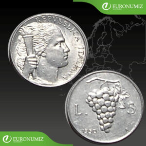 5 LIR 1950 TALIANSKO