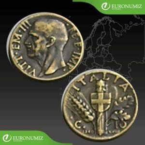 10 CENTESIMI 1940 TALIANSKO