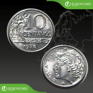 10 CENTAVOS 1978 BRAZILIA