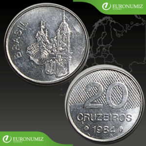 20 CRUZEIROS 1984 BRAZILIA