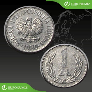 1 ZLOTY 1980 POLSKO