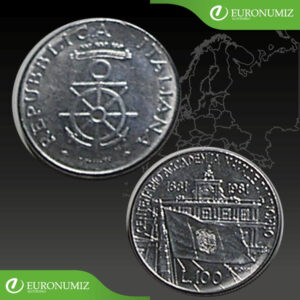 100 LIR 1981 TALIANSKO