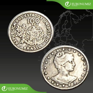 100 REIS 1901 BRAZILIA