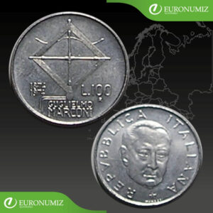 100 LIR 1974 TALIANSKO