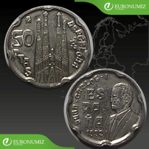 50 PESETAS 1992 SPANIELSKO