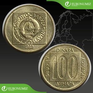 100 DINARA 1989 JUHOSLAVIA