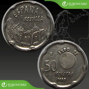 50 PESETAS 1990 SPANIELSKO